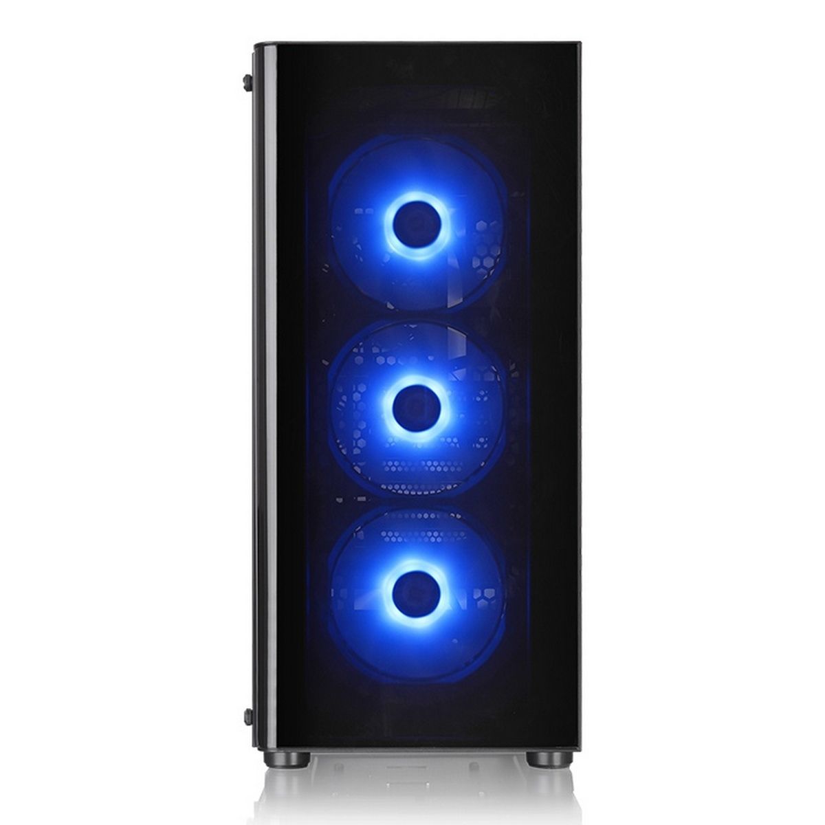 Корпус Thermaltake V200 TG RGB CA-1K8-00M1WN-01 Black/Win/SPCC/Tempered Glass*1/120mm RGB Fans*3 + 1