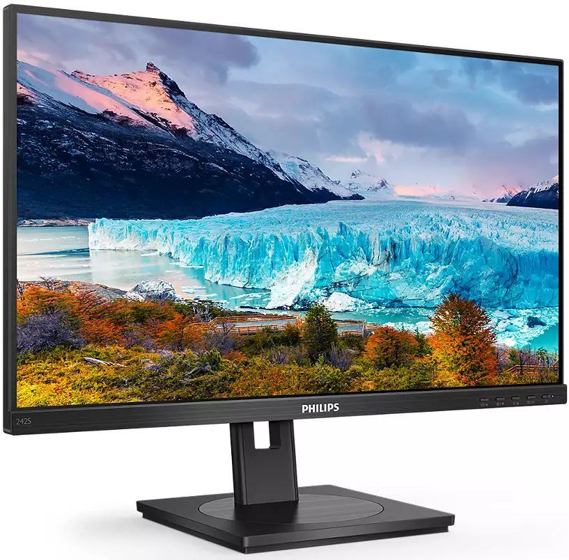 Монитор Philips 23.8" 242S1AE (00/01) черный IPS LED 16:9 DVI HDMI M/M матовая HAS Piv 1000:1 300cd 