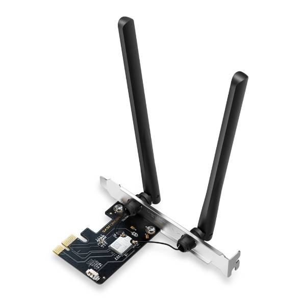 Сетевой адаптер Wi-Fi + Bluetooth Mercusys MA86XE AXE5400 PCI Express (ант.внеш.несъем.) 2ант.