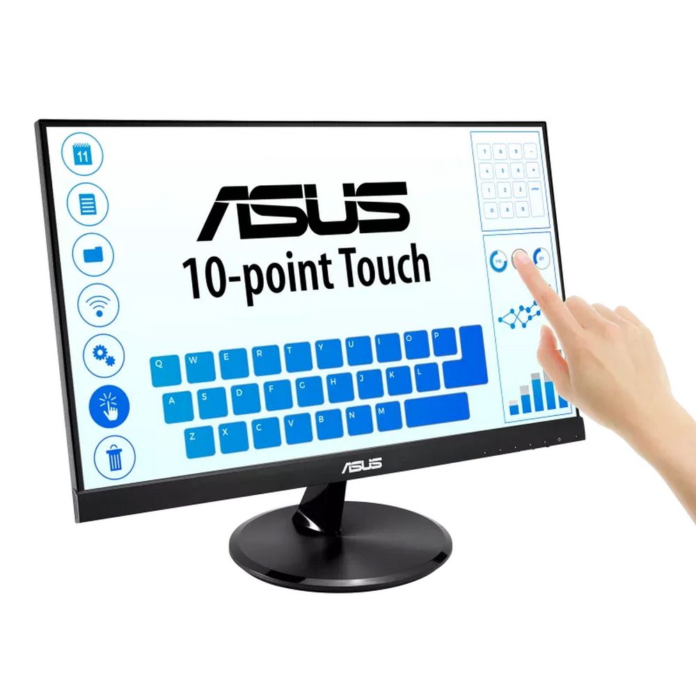 Монитор Asus 21.5" VT229H черный IPS LED 16:9 HDMI M/M глянцевая 1000:1 250cd 178гр/178гр 1920x1080 