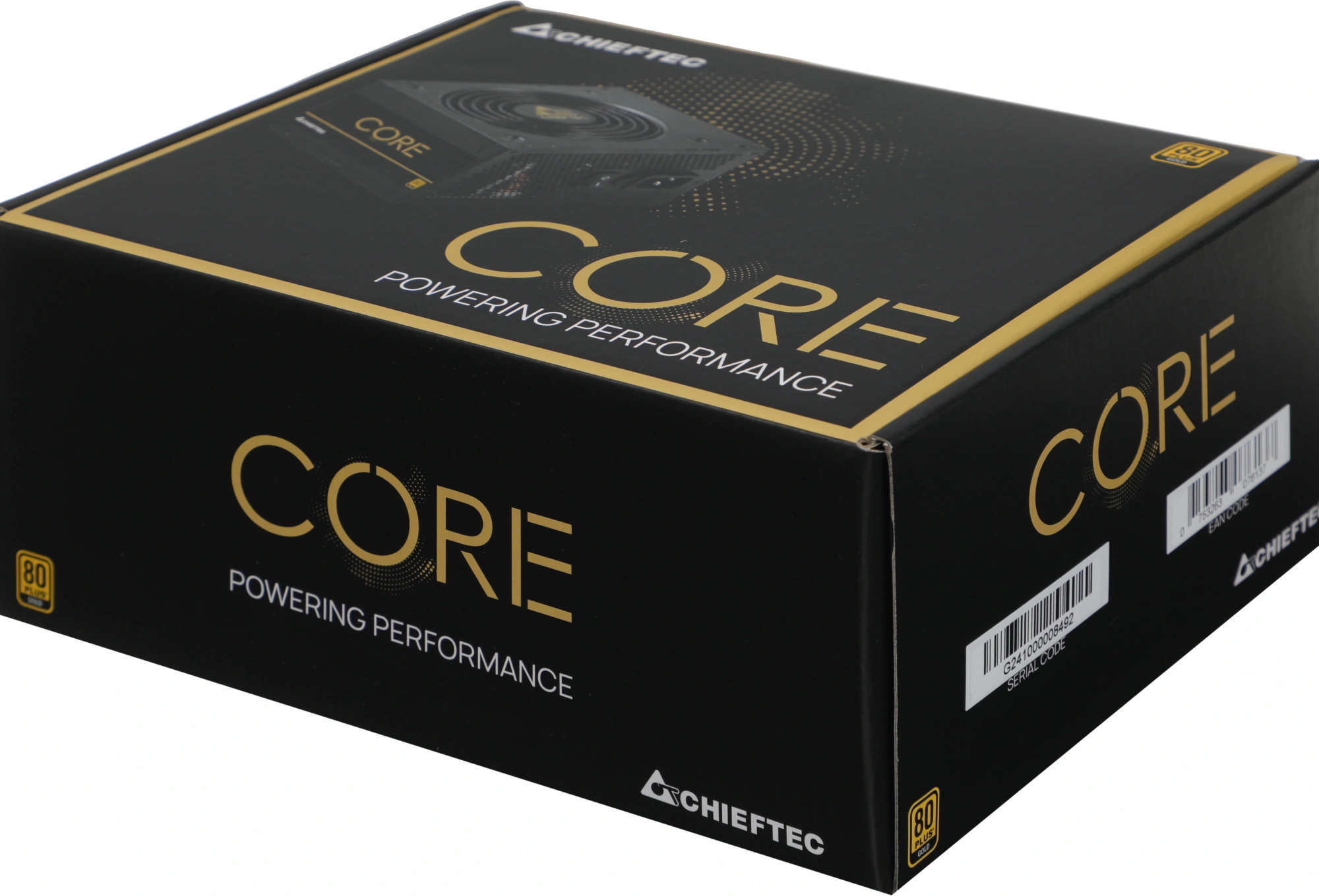 Блок питания Chieftec ATX 600W CORE BBS-600S 80+ gold 24pin APFC 120mm fan 6xSATA RTL