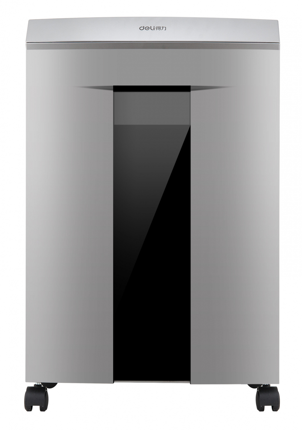 Шредер Deli 9959 серый с автоподачей (секр.P-6) фрагменты 7лист. 30лтр. скрепки скобы