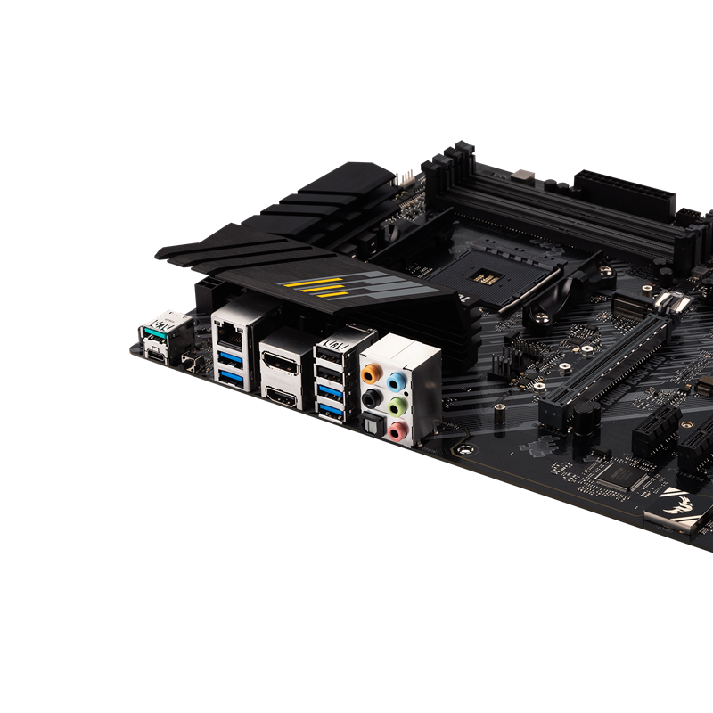 Материнская плата Asus TUF GAMING B550-PLUS Soc-AM4 AMD B550 4xDDR4 ATX AC`97 8ch(7.1) 2.5Gg RAID+HD