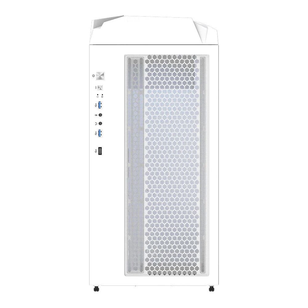 Корпус Gigabyte C301 Glass White MidTower, ATX, USB-C x1, USB3.0 x2, Audio I/O, GPU:400mm, Black, TG