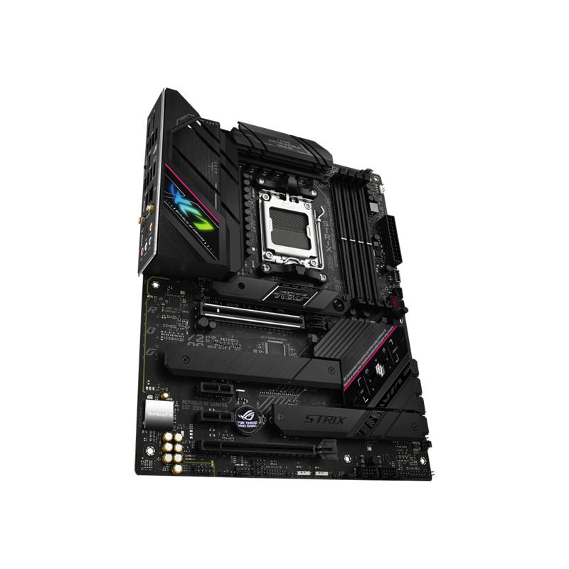Материнская плата Asus ROG STRIX B650E-F GAMING WIFI Socket AM5 AMD B650 4xDDR5 ATX AC`97 8ch(7.1) 2