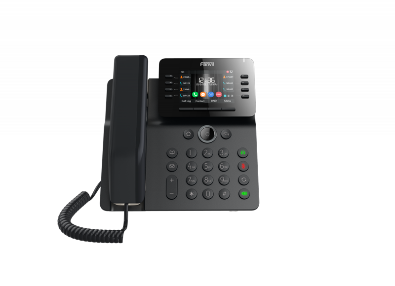 Телефон IP Fanvil V64 черный