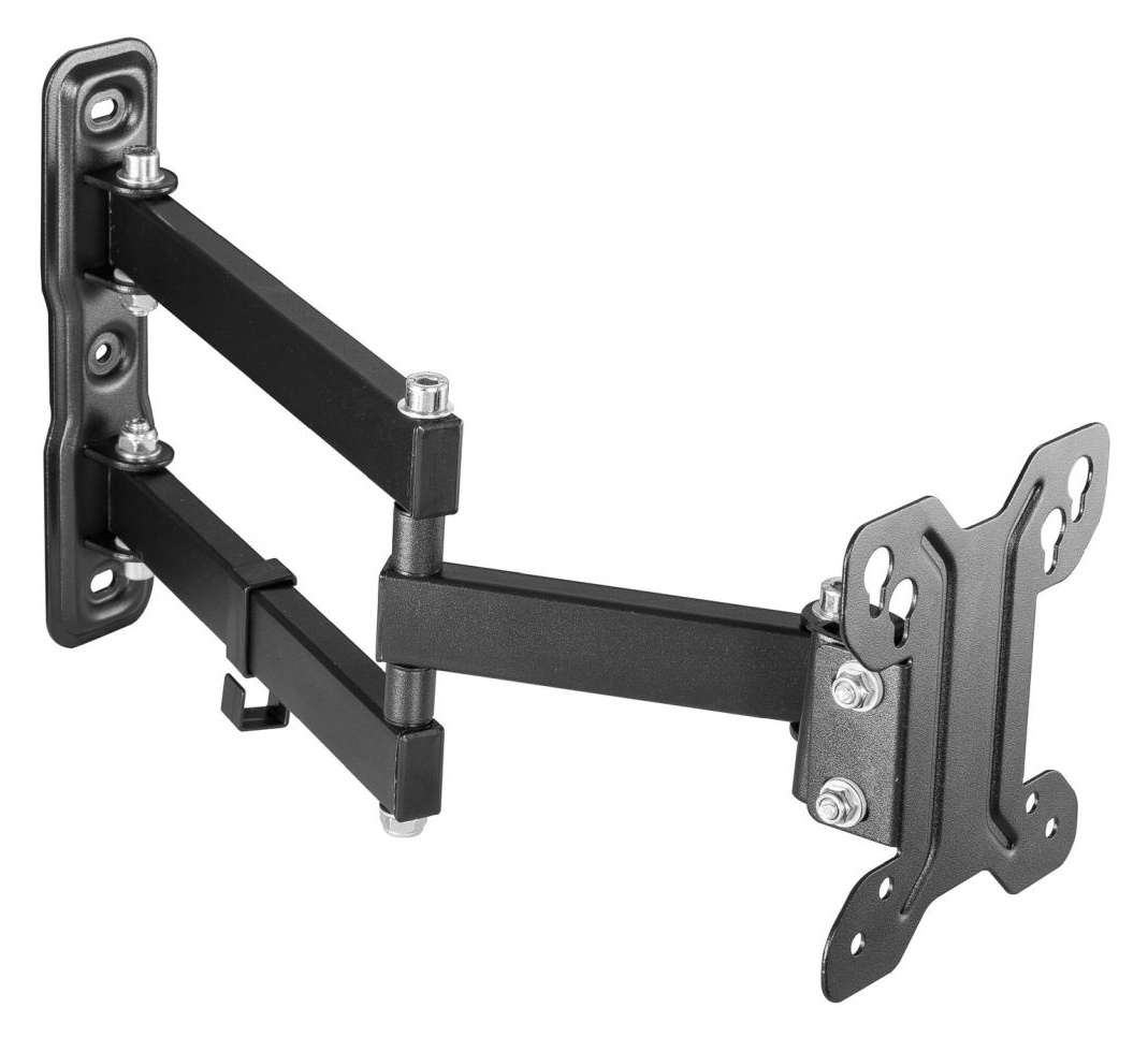 Кронштейн для телевизора Ultramounts UM896 черный 13"-27" макс.30кг настенный поворотно-выдвижной и 