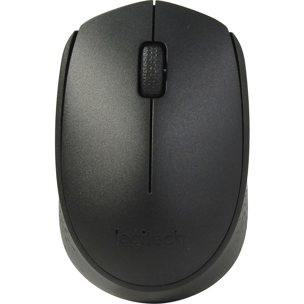 Мышь беспроводная Logitech B170 Black |910-004798| черная, оптическая, 1000dpi, 2.4 GHz/USB-ресивер,
