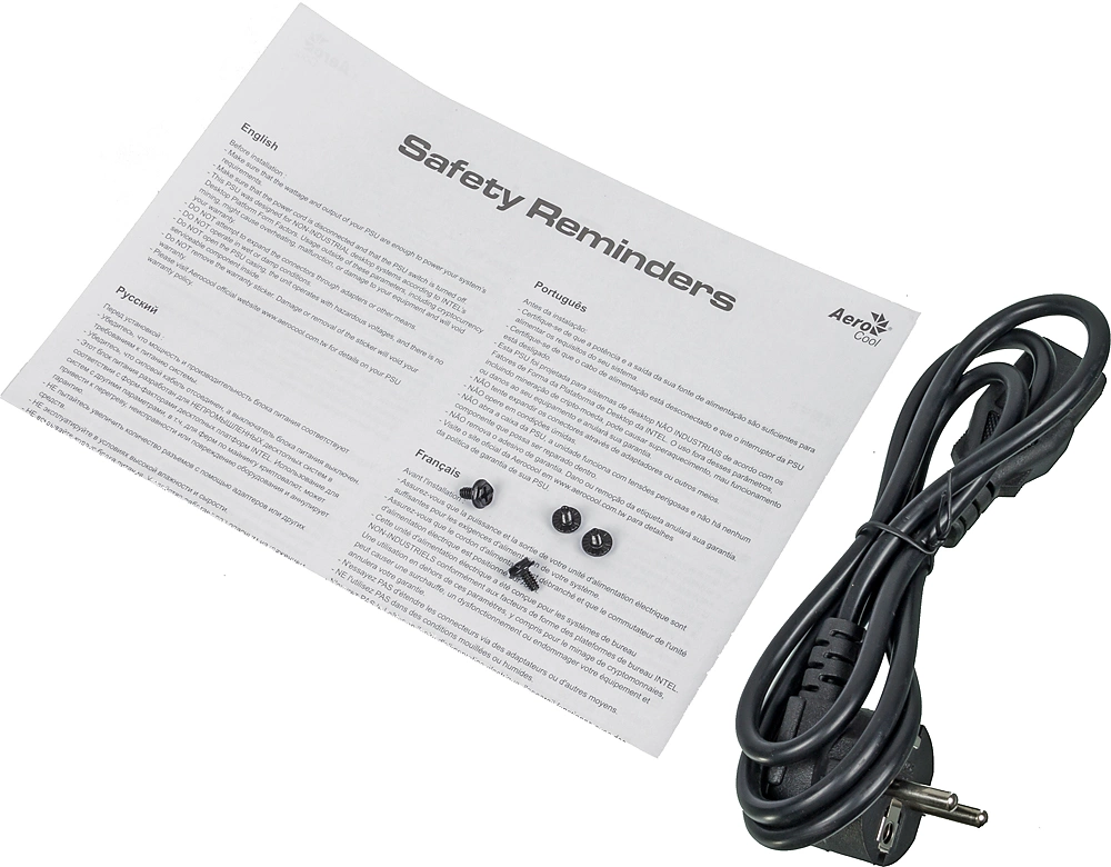 Блок питания Formula V Line VX PLUS 650, 650W, ATX12V v2.3, 12cm Fan (ex Aerocool)