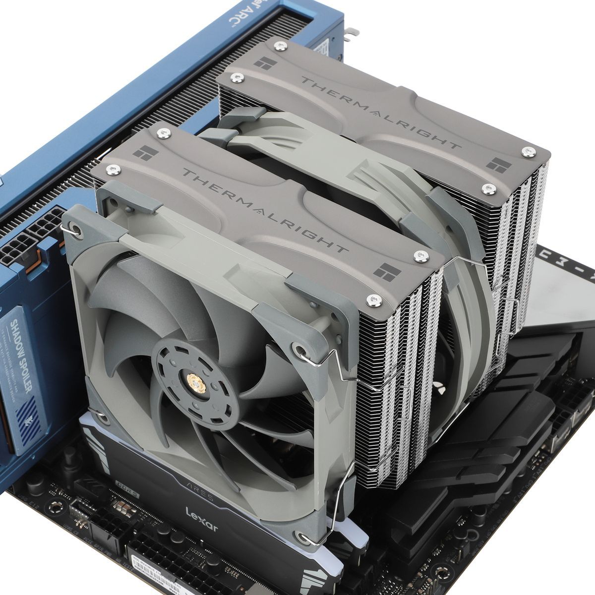 Вентилятор Cooler Thermalright Frost Commander 140 / PWM/ all Intel/AMD/ 2 fans/8mm*5/ Screws