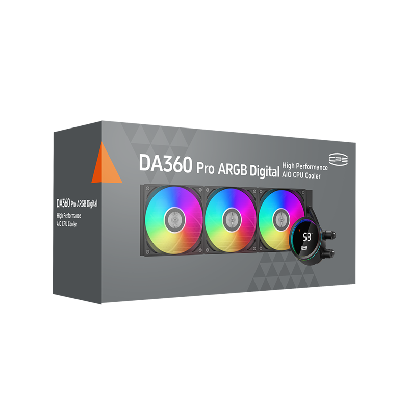 PCCooler DA360 Pro ARGB Digital BK