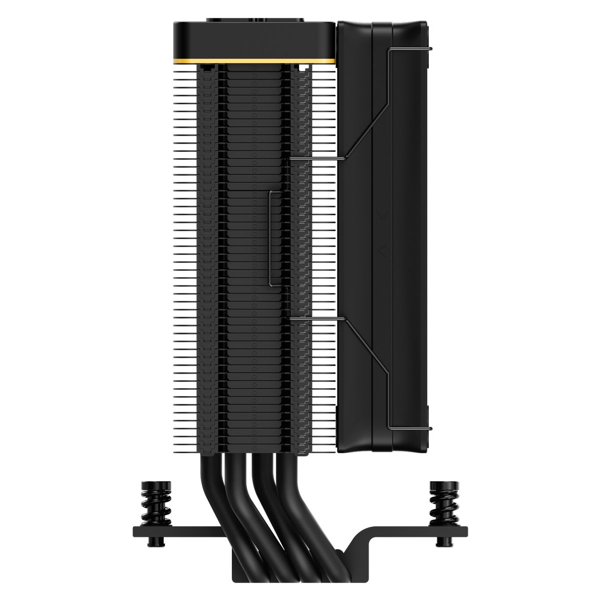 Кулер для процессора Ocypus Iota A40 BK, 120mm FAN, Display Panel, 4 HEAT PIPES, 4-PIN PWM, 500-2000