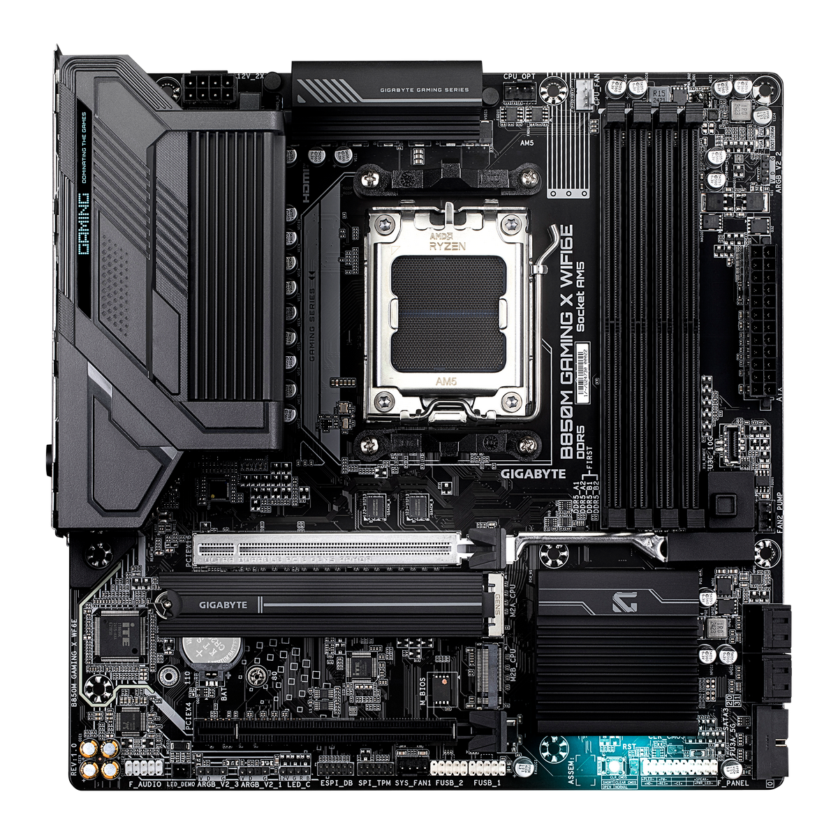 Материнская плата Gigabyte B850M GAMING X WIFI6E, RTL
