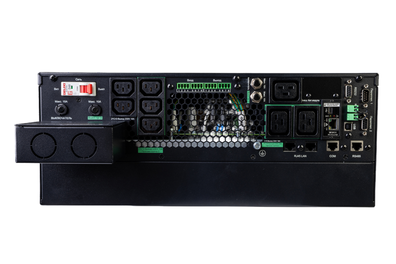 Источник бесперебойного питания Systeme Electriс SRT SRTSE6KRTXLIG2-NC 6000Вт 6000ВА черный