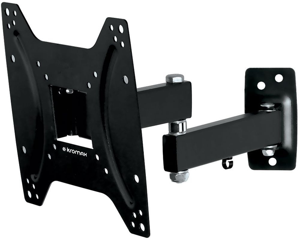 Кронштейн для телевизора Kromax OPTIMA-204 черный 15"-42" макс.25кг настенный поворотно-выдвижной и 