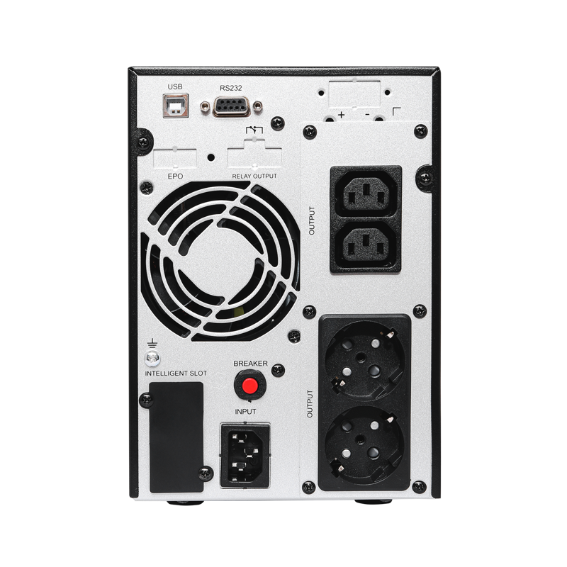 ИБП Сайбер Электро ЭКСПЕРТ-II-2000 Онлайн, Напольное исполнение 2000ВА/1800Вт. USB/RS-232/SNMPslot  