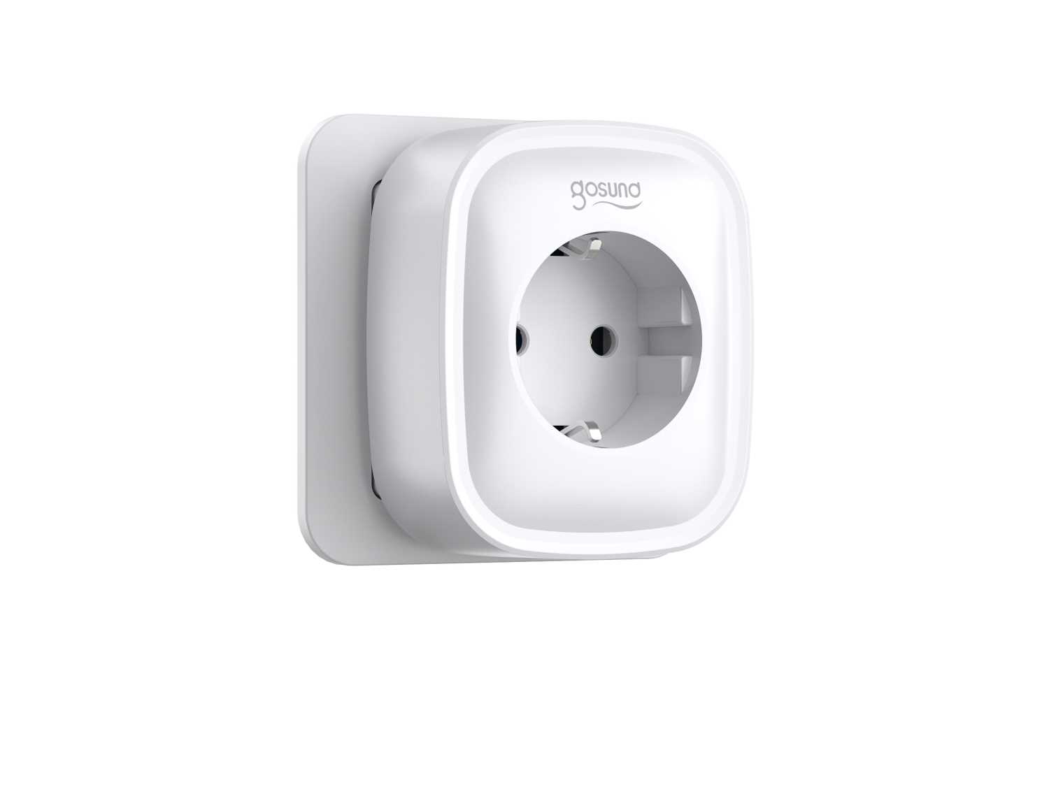 Умная розетка Gosund Wi-Fi Smart Plug 2 USB, белая