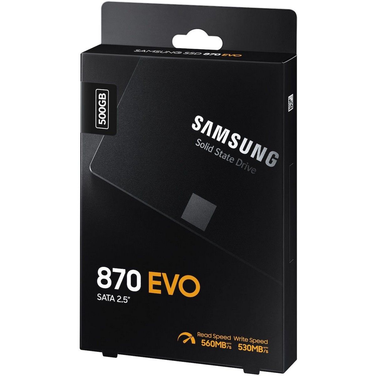 Твердотельный накопитель SSD Samsung 2.5" 500GB 870 EVO Client SSD MZ-77E500B SATA 6Gb/s, 560/5
