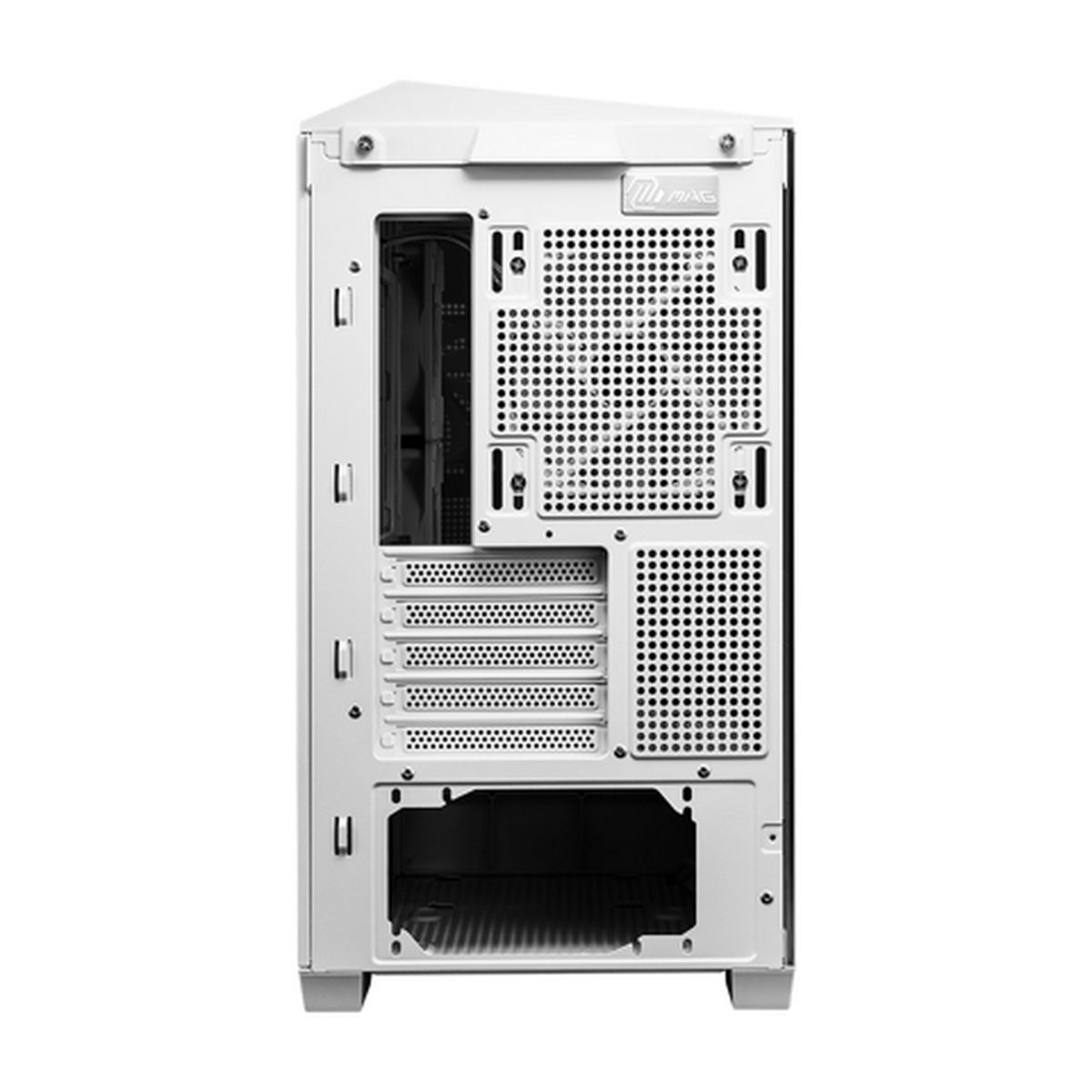 Корпус MSI MAG Pano M100R PZ White , Micro-ATX, 1xUSB 3.2 Gen 1, 1xUSB 3.2 Gen2 Type-C, 4x120mm ARGB