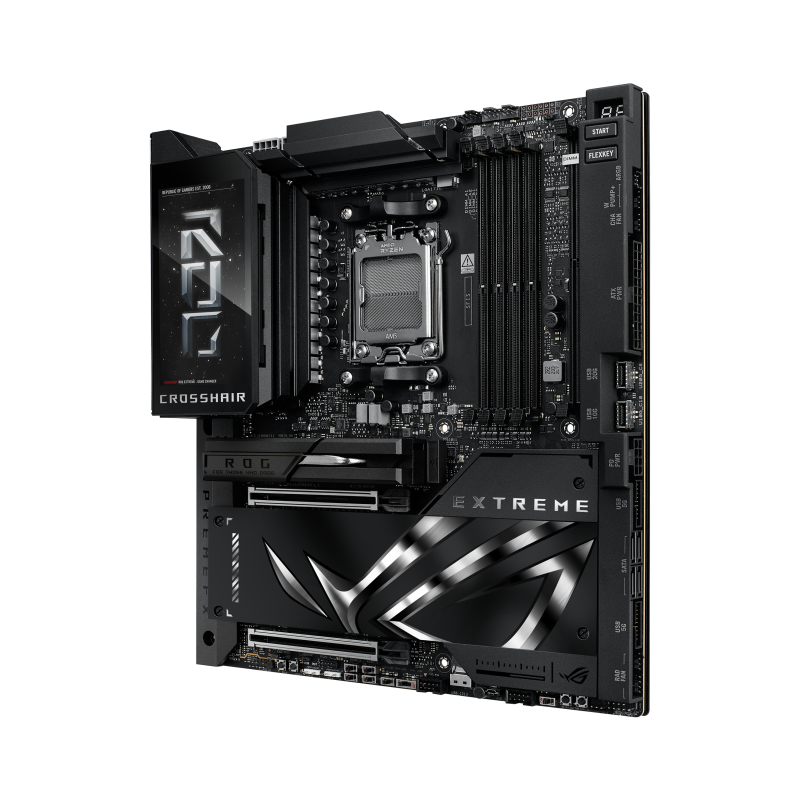 Материнская плата ASUS ROG CROSSHAIR X870E EXTREME AM5 E-ATX 4xDDR5 2xPCIEx16 5xM.2 4xUSB-C HDMI 5GL