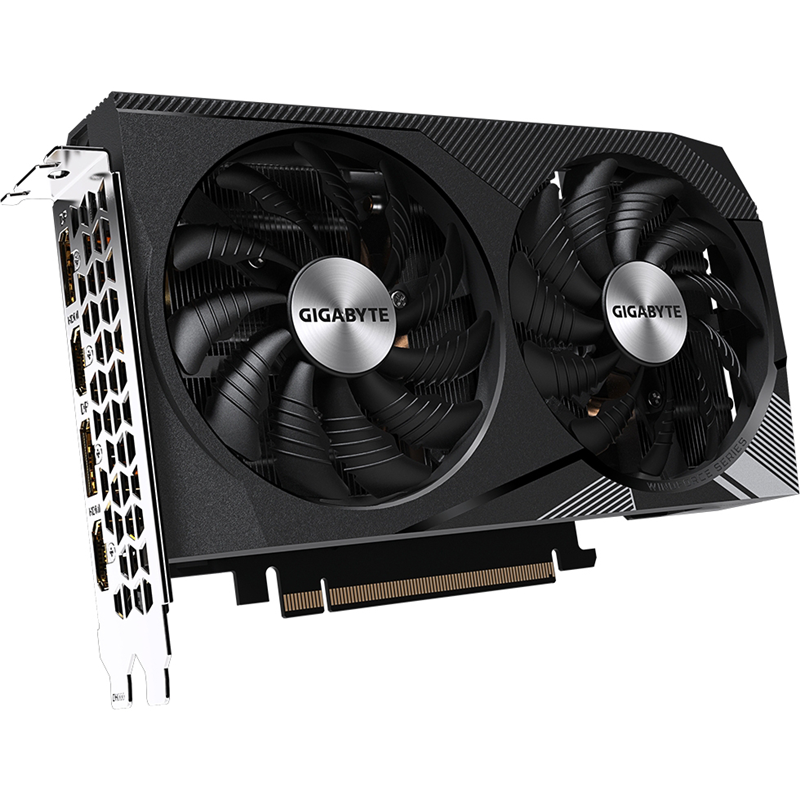 Видеокарта Gigabyte PCI-E 4.0 GV-N3060WF2OC-12GD 2.0 NVIDIA GeForce RTX 3060 12288Mb 192 GDDR6 1792/