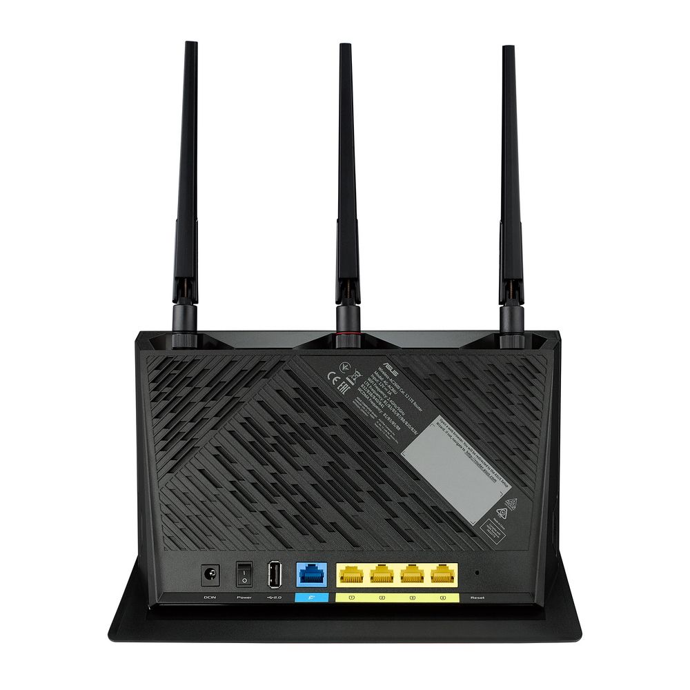 Маршрутизатор ASUS 4G-AC86U LTE WiFi 5 3x1G USB 1733+800Mbps 5GHz/2.4GHz {5} (730327) (90IG05R0-BM91