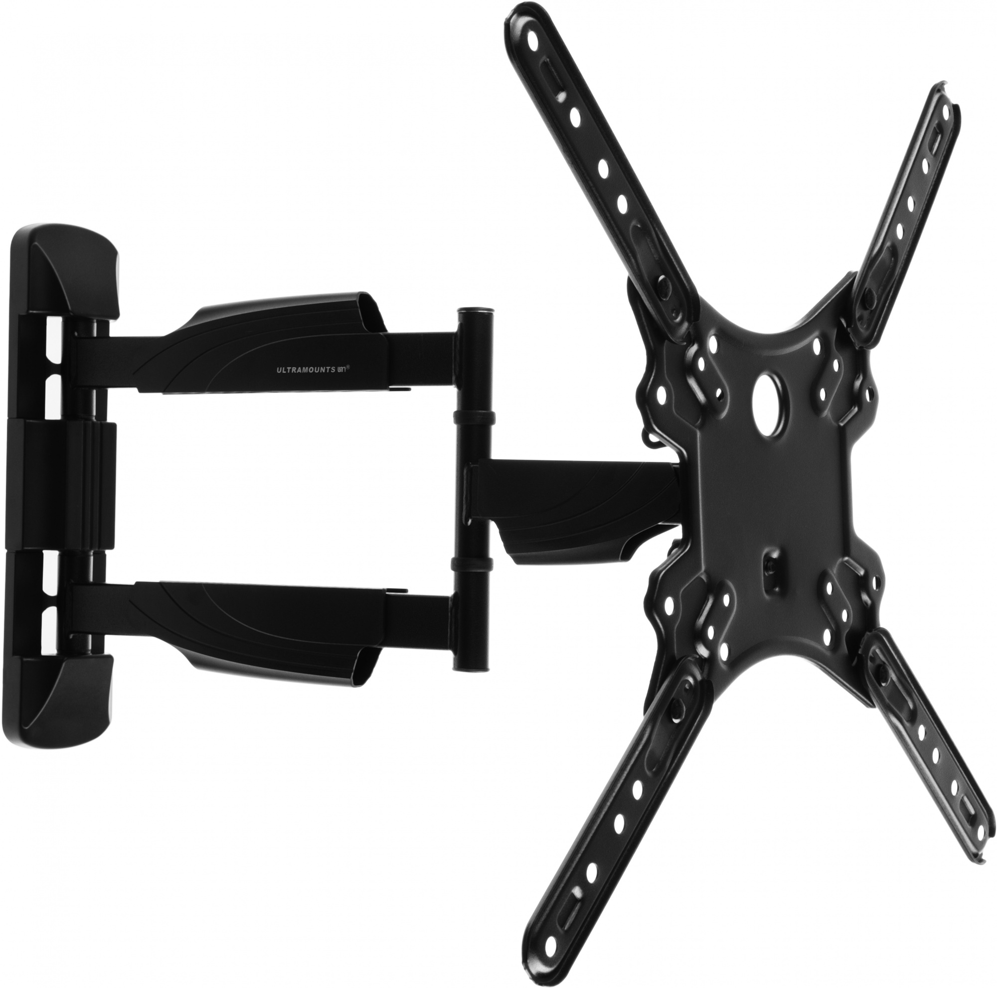 Кронштейн для телевизора Ultramounts UM871 черный 23"-55" макс.35кг настенный поворотно-выдвижной и 