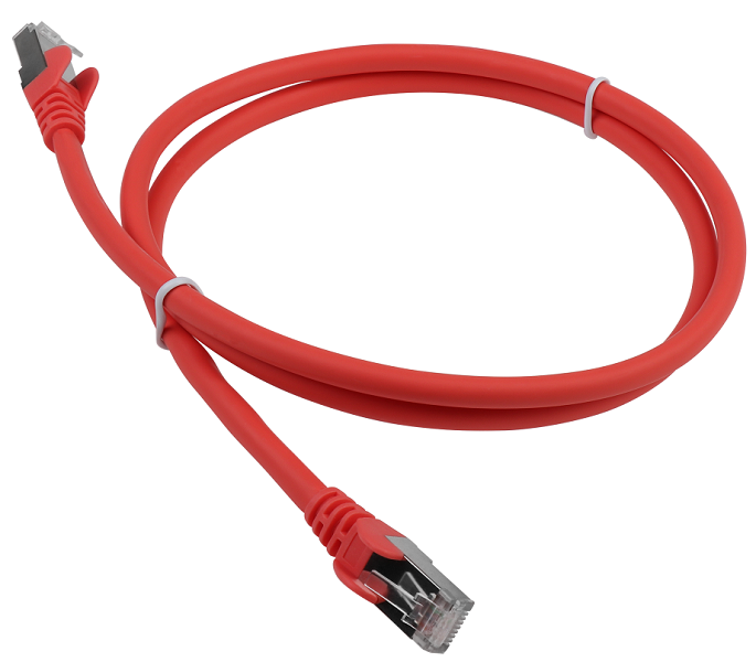 Патч-корд LANMASTER LSZH SFTP кат.6A, 3.0 м, оранжевый