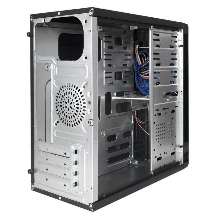 Корпус Minitower Exegate MA-371X (mATX, без БП, 2*USB+2*USB3.0, аудио, черный) (EX277439RUS)