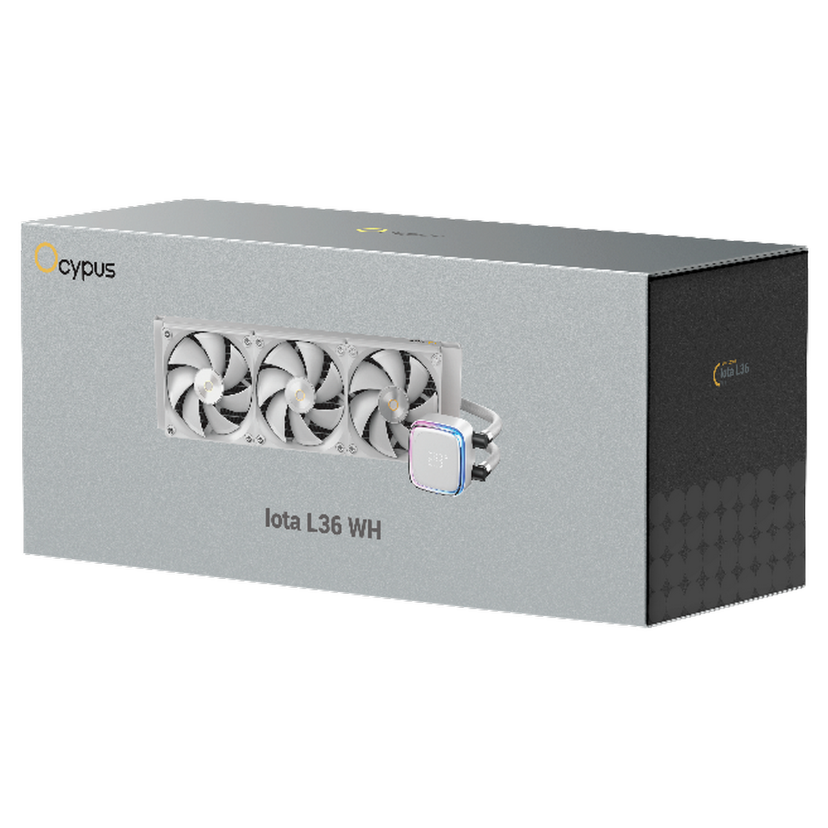 Вентилятор Cooler Ocypus Iota L36 WH ARGB White 300W/ All Intel/ AMD AM*/ Digital display / Screws