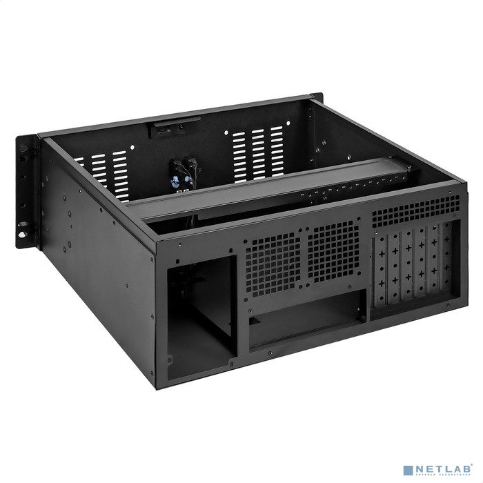 Exegate EX295480RUS Серверный корпус ExeGate Pro 4U350-02 <RM 19", высота 4U, глубина 350, без БП, 2