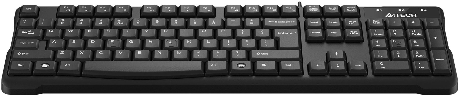 Клавиатура A4Tech KR-750 черный USB (KR-750 BLACK)