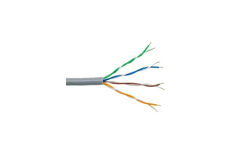 Кабель витая пара Bion BCL-U5451-101 U/UTP, кат.5e, 4x2x0,51мм AWG 24, CCA, одножильный, PVC, для вн