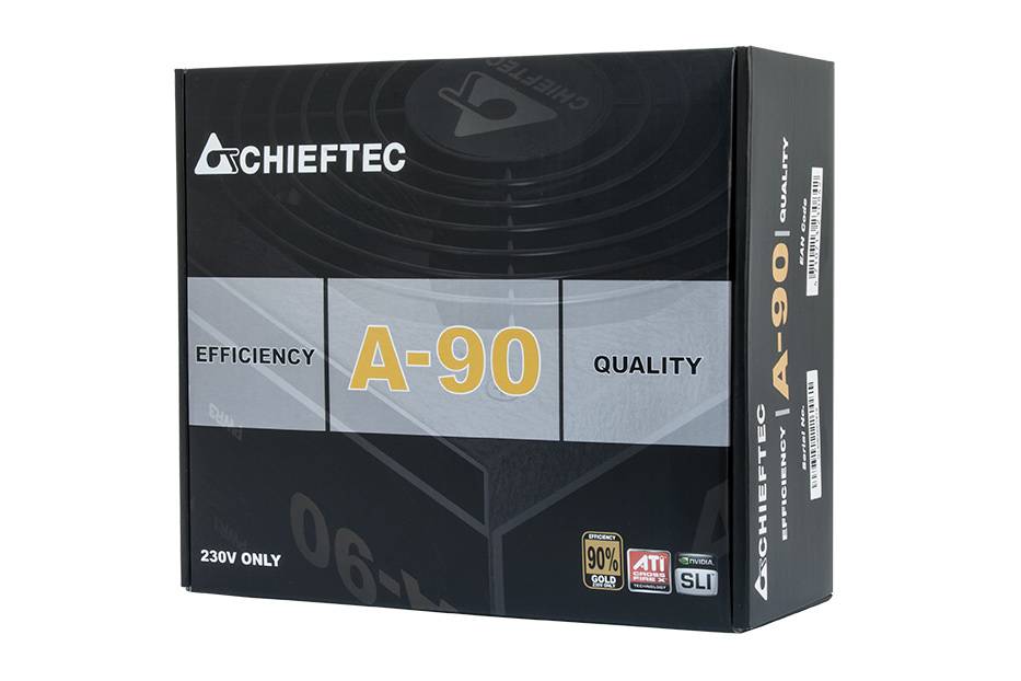 блок питания Chieftec PSU GDP-550C 550W A-90 ATX2.3/EPS12V 230V CabMan RT 90%+ 14cm Fan Active PFC F