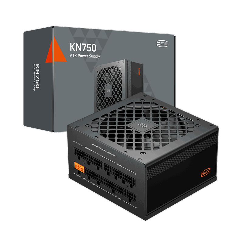 Блок питания PCCooler, 750W 80+ Gold (ATX, 3.1, Full modular, 1x24(20+4)pin, 2xCPU 8(4+4)pin, 2xPCIe