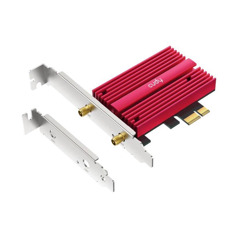Адаптер беспроводной связи (Wi-Fi) CUDY BE9300  Wi-Fi 7 PCI Express Adapter BE9300 Wi-Fi 7 Bluetooth