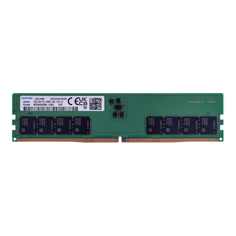 Память DDR5 32GB 4800MHz Samsung M323R4GA3BB0-CQK RTL PC5-38400 CL40 DIMM 288-pin 1.1В dual rank Ret
