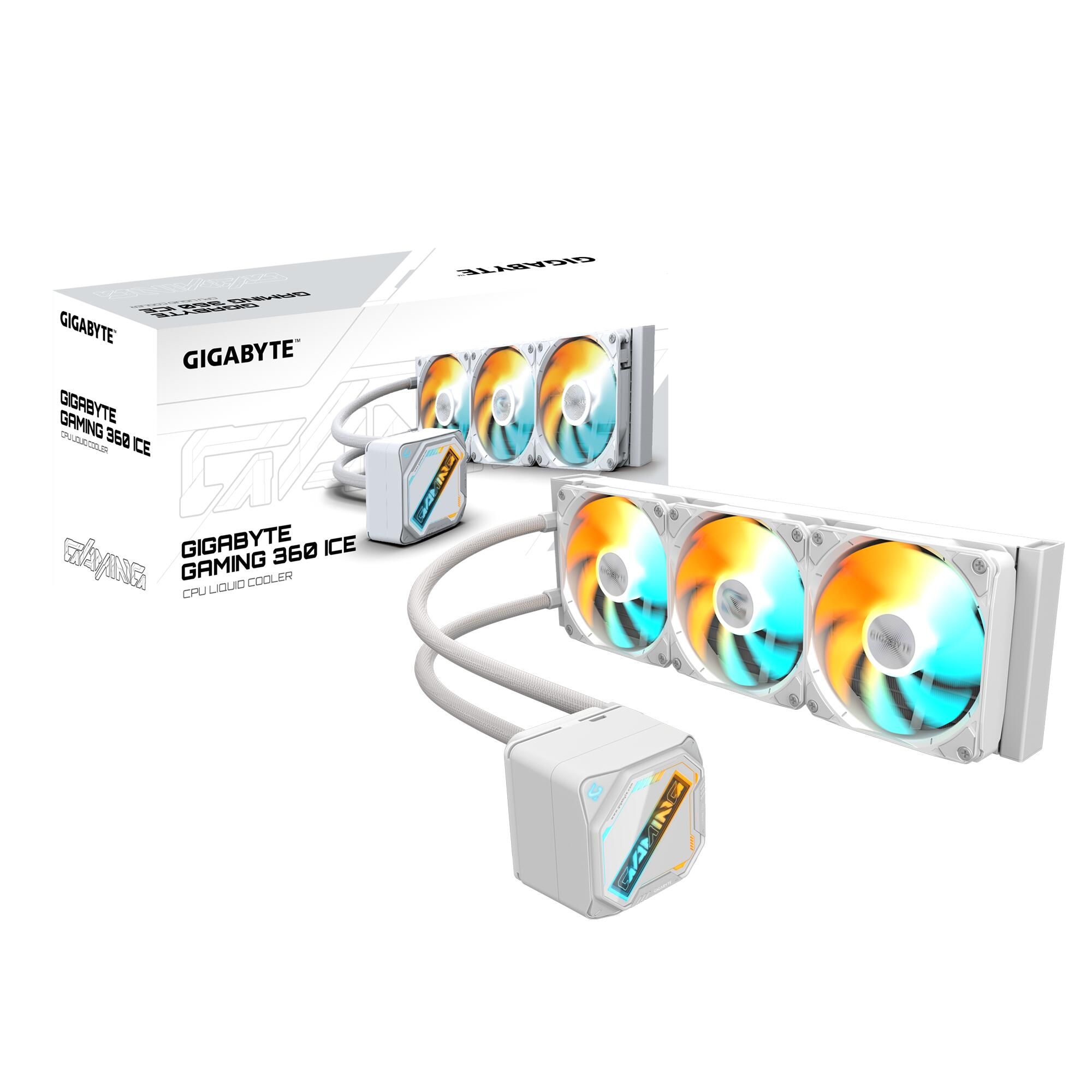 Жидкостная система охлаждения GIGABYTE Gaming GME 360I 3 x 120mm ARGB Fan, LGA 1200, LGA 1700, LGA 1