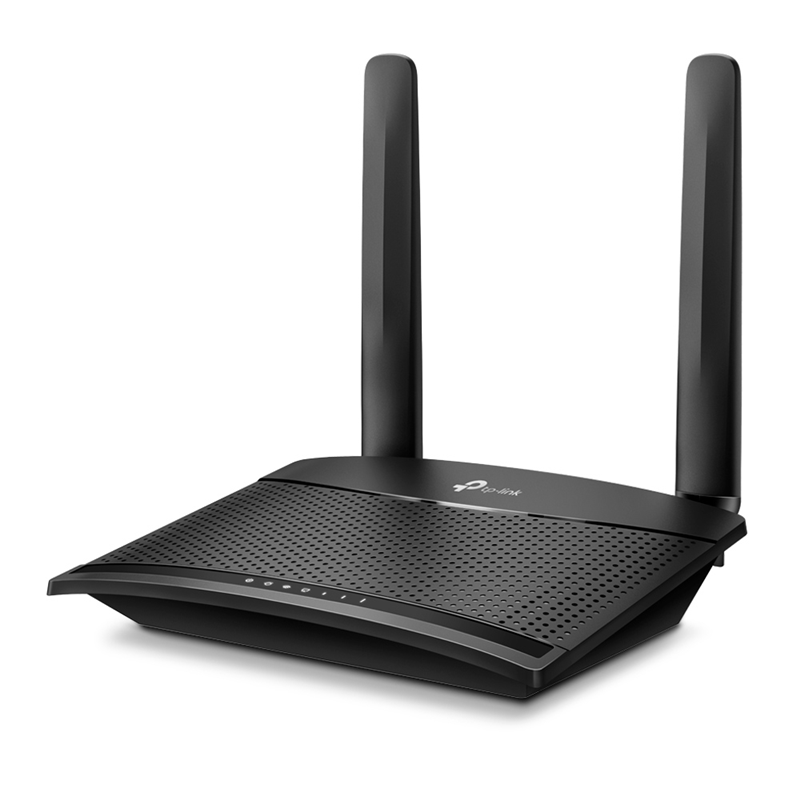 Роутер беспроводной TP-Link TL-MR100 N300 10/100BASE-TX/4G cat.4 черный