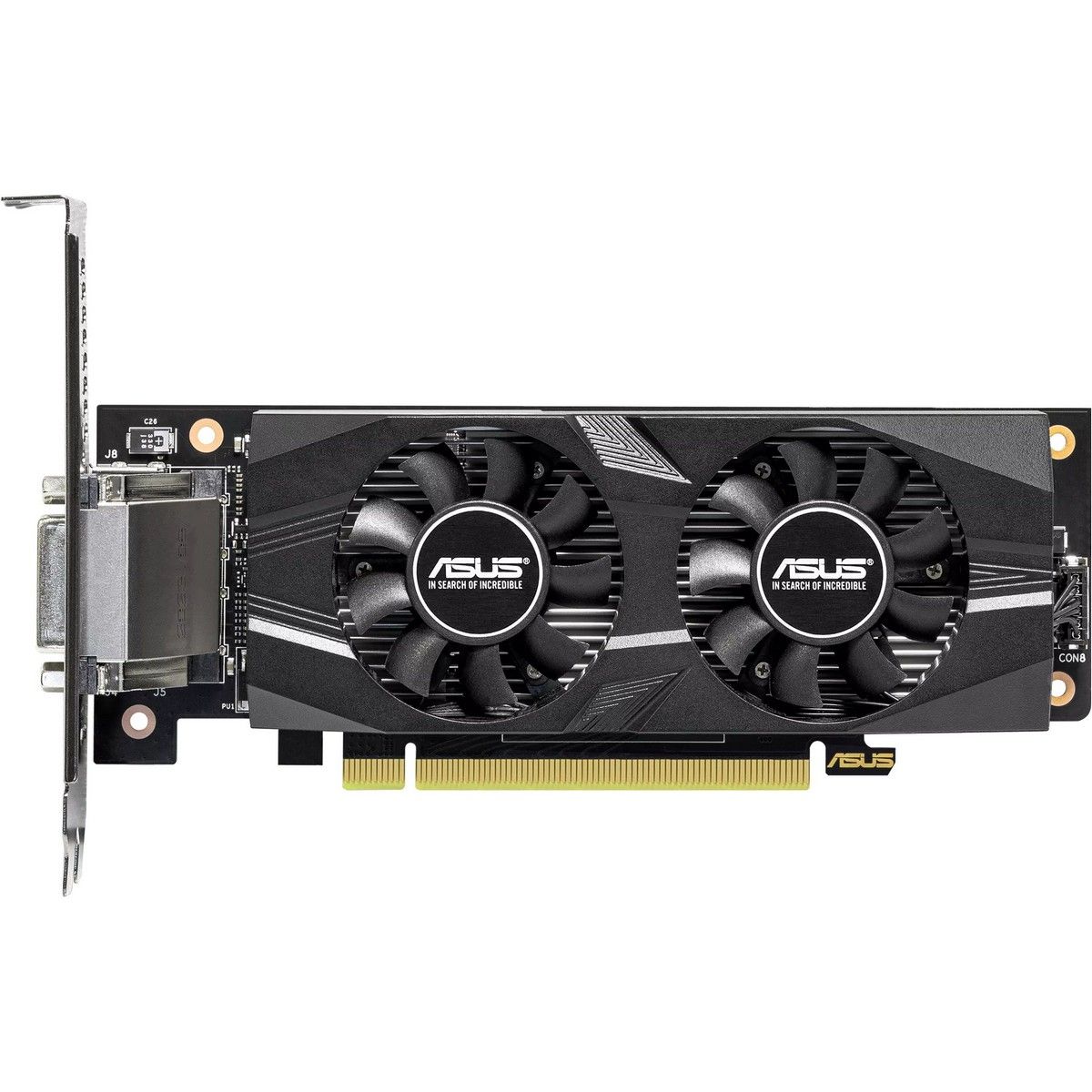 Видеокарта Asus PCI-E 4.0 RTX3050-O6G-LP-BRK NVIDIA GeForce RTX 3050 6Gb 96bit GDDR6 1507/14000 DVIx