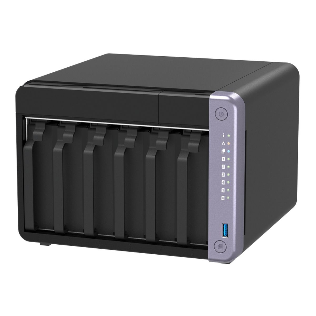 Сетевое хранилище NAS Qnap TS-632X-4G 6-bay настольный Alpine AL-524