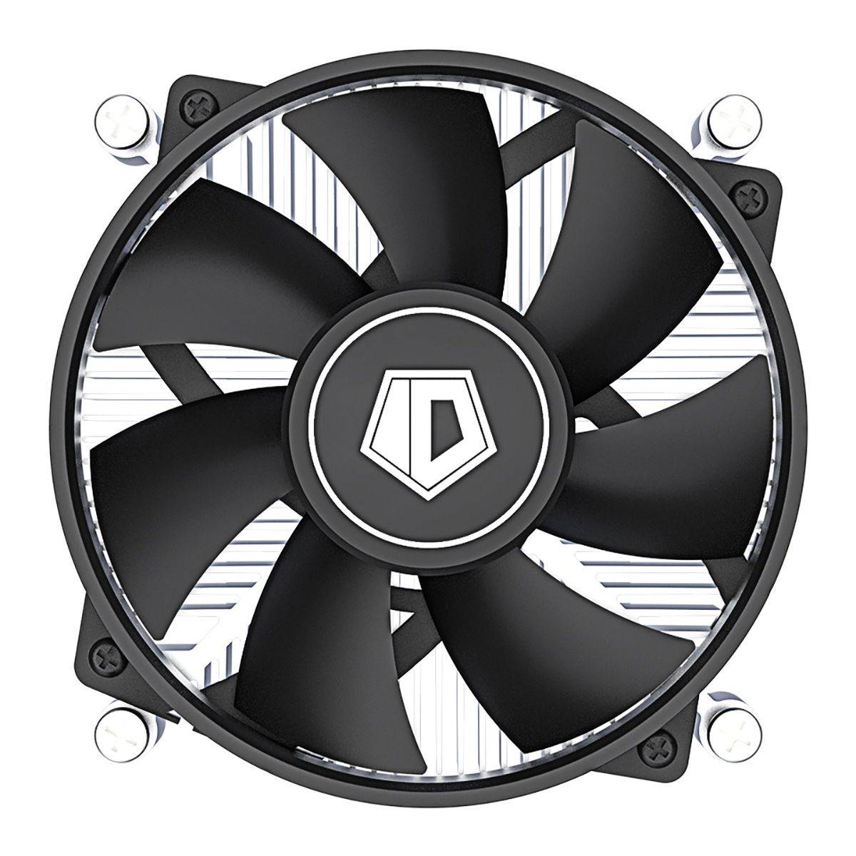 Устройство охлаждения(кулер) ID-Cooling DK-19 PWM Soc-1700/1851 черный 4-pin 14-26dB Al 95W 340gr Re