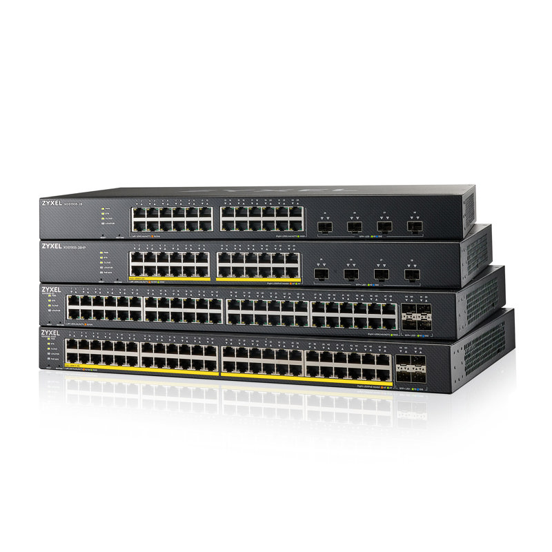 Коммутатор Zyxel NebulaFlex XGS1935-52-EU0101F (L2+) 48x1Гбит/с 4SFP+ управляемый