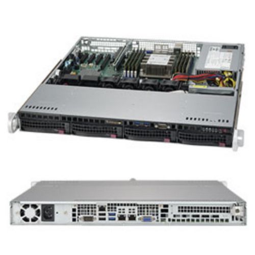 Серверная платформа SuperMicro SYS-5019P-MT 1U Rackmount   CSE-813MFTQC-350CB  X11SPi-TF  SAT