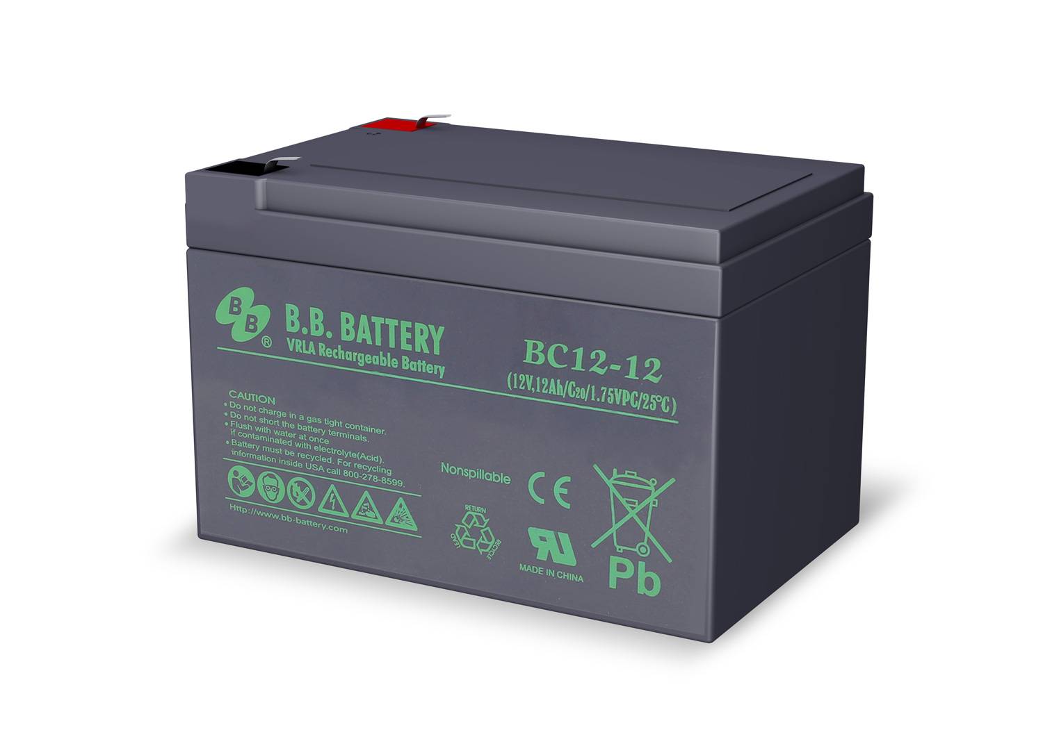 B.B. Battery Аккумулятор BC 12-12 (12V 12Ah)