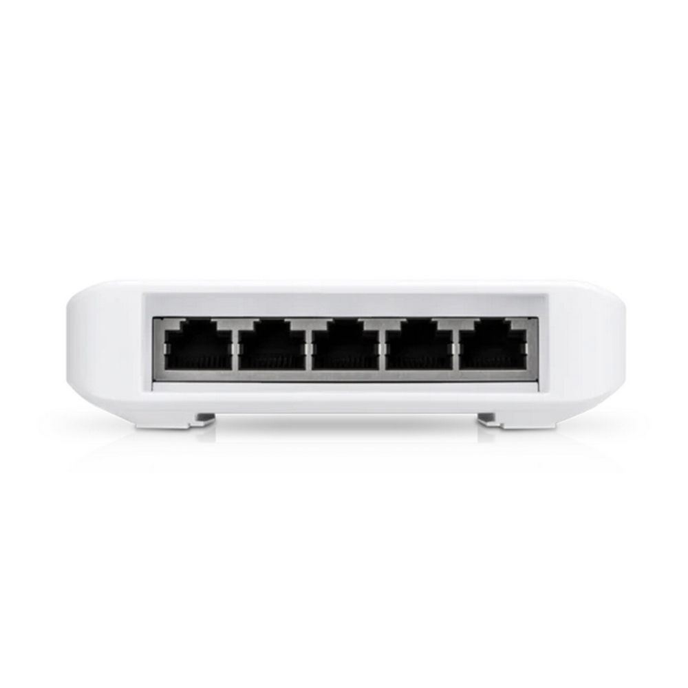 Коммутатор Ubiquiti UniFi Switch Flex |USW-Flex| PoE-коммутатор, 5х 1G RJ45, раздача 46 Вт (027595)