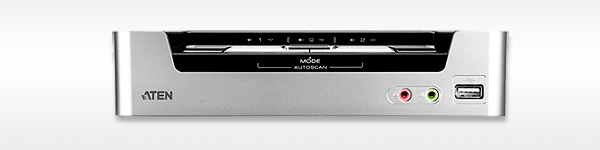 Переключатель электронный ATEN 2-Port USB HDMI/Audio KVMP™ Switch
