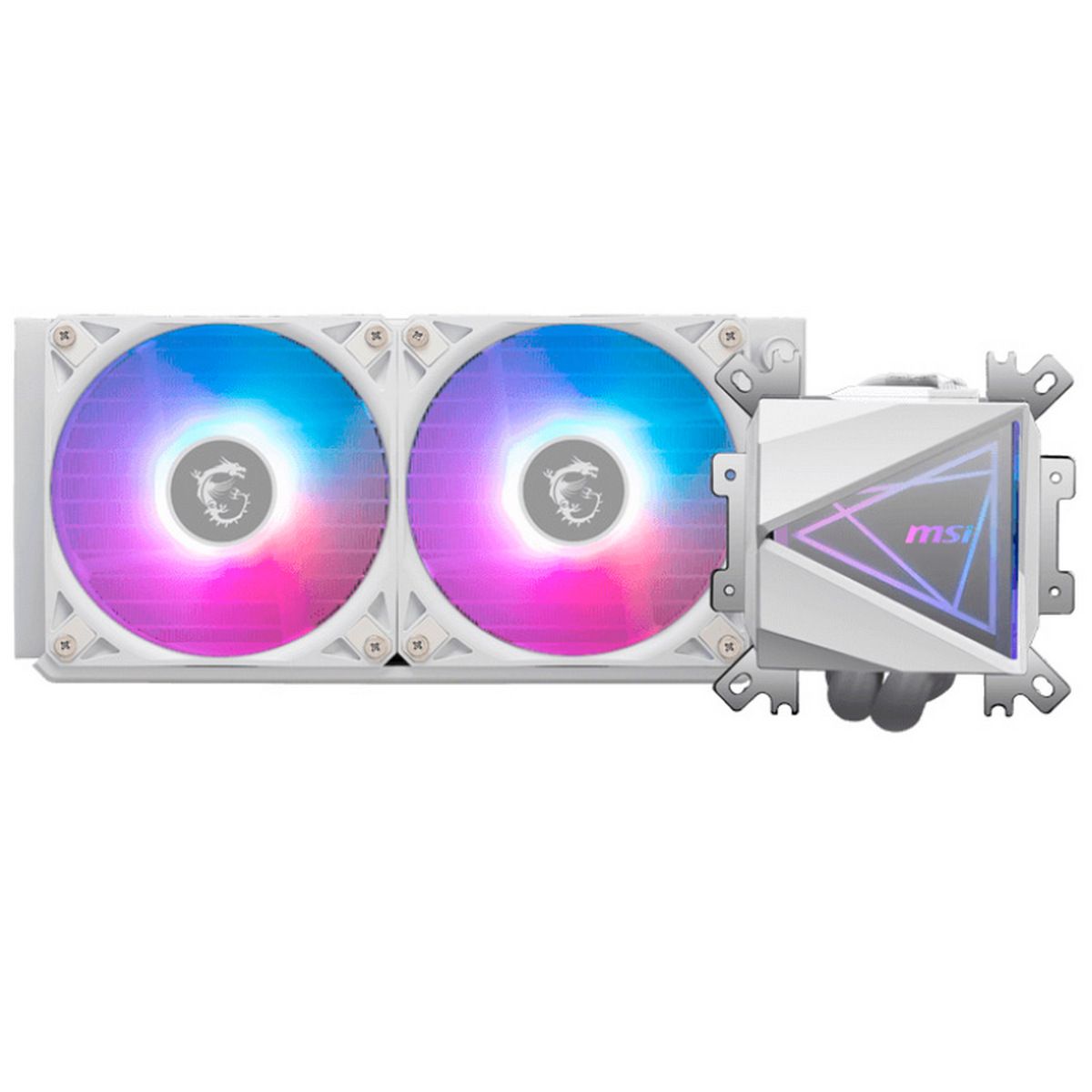 Жидкостная система охлаждения MSI MAG CORELIQUID I240 2x ARGB Gen2 Fan, ARGB Gen2 Block, Color Box