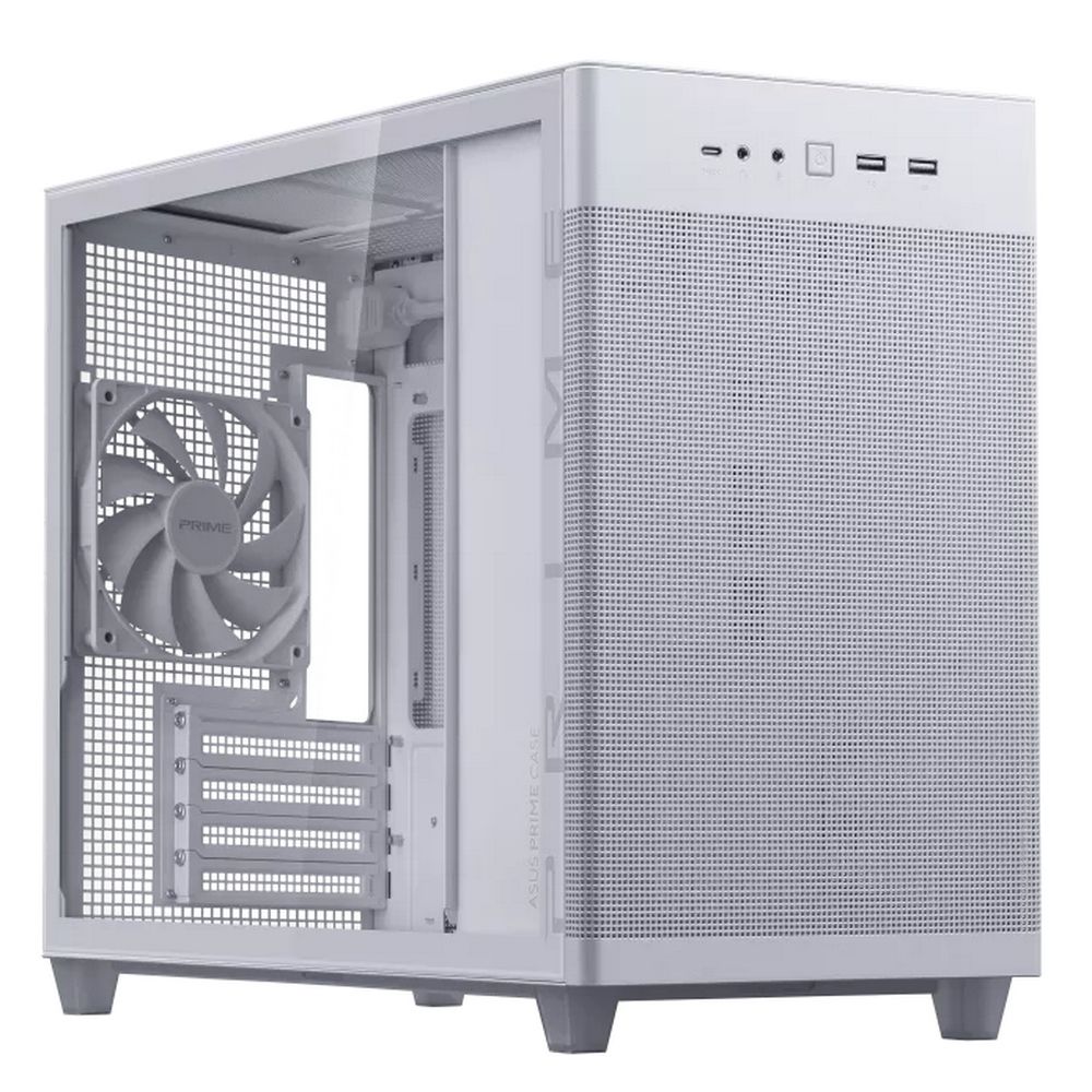 AP201 ASUS PRIME CASE TG WHITE