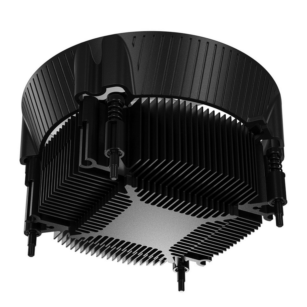 Устройство охлаждения(кулер) ID-Cooling DK-07i RAINBOW RGB Soc-1700/1851 черный/белый 4-pin 14-26dB 